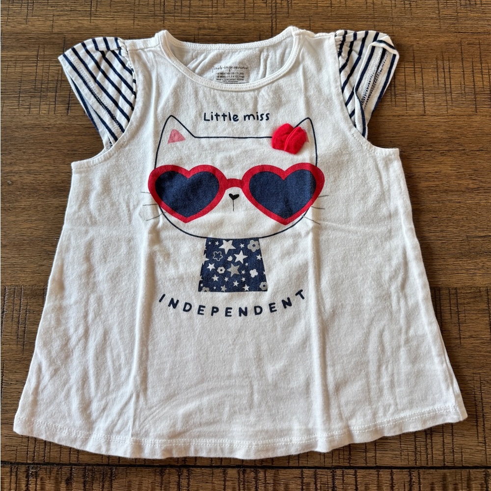 FIRST IMPRESSIONS | Toddler Short Sleeve T-Shirt - 18 Months